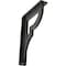 Ekena Millwork Bradford Wrought Iron Bracket, (Single center brace), Antiqued Silver 1 1/2"W x 5 1/2"D x 8"H BKTM01X05X08SBRASV - alternate 1